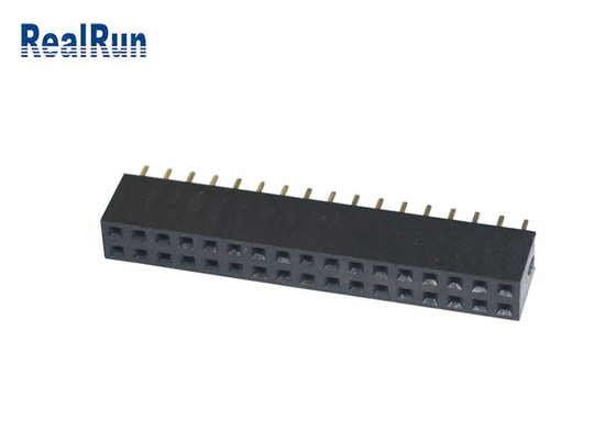 PCBヘッダーのコネクター2.0mmの二重列Pinヘッダーに乗る板