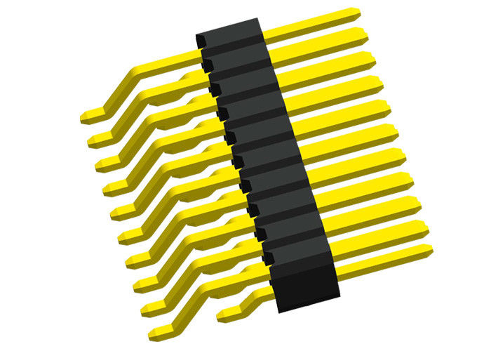 二重列ピンヘッダー横のSMTのタイプ2x20 ピンヘッダーの黒1.27mm