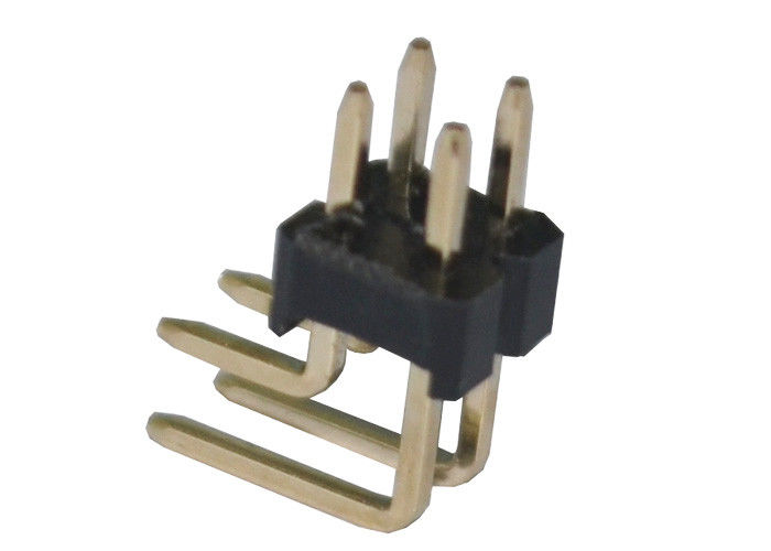 直角の二重列ピンヘッダーのコネクター2.54mm x 2.5mmの絶縁抵抗