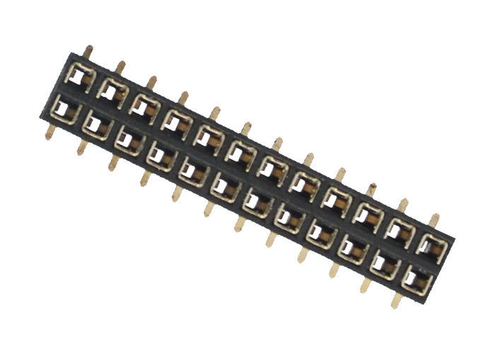 SMT女性ヘッダーのコネクター医療機器のための2.0 Mmピッチの二重列