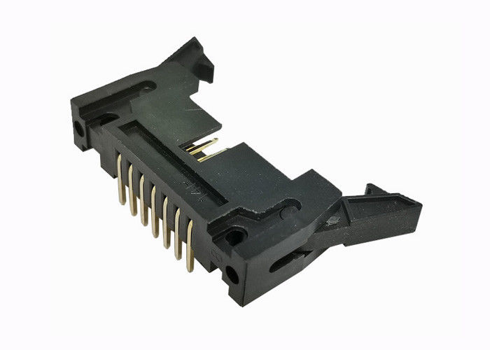 2.54mm直角ピンヘッダー14 ピンはコネクターのたらいの穴500Vを覆いました