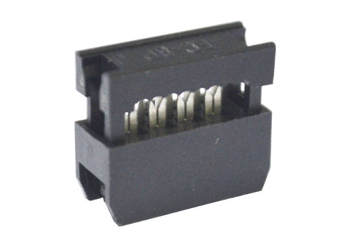 8 ピン女性IDCワイヤー サーキット ボードのリボン コネクター2.54mm PBT材料