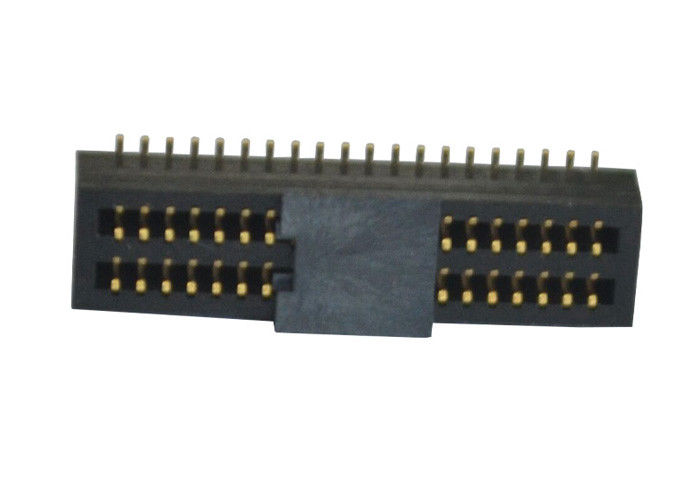 女性のサーキット ボードのピン コネクタ0.8mmピッチ40 ピン SMT LCP材料