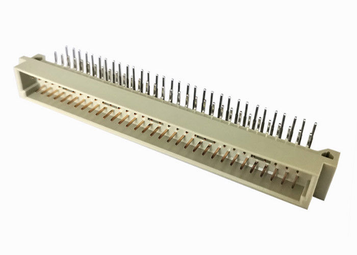黄銅DIN 41612のコネクターPCBの直角のコネクター2.54 Mmピッチ ヘッダー