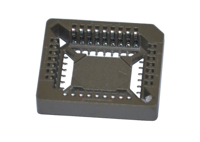 32 ピン PLCC ICのソケットのコネクター1.27mmピッチSMTのタイプ金/スズめっき