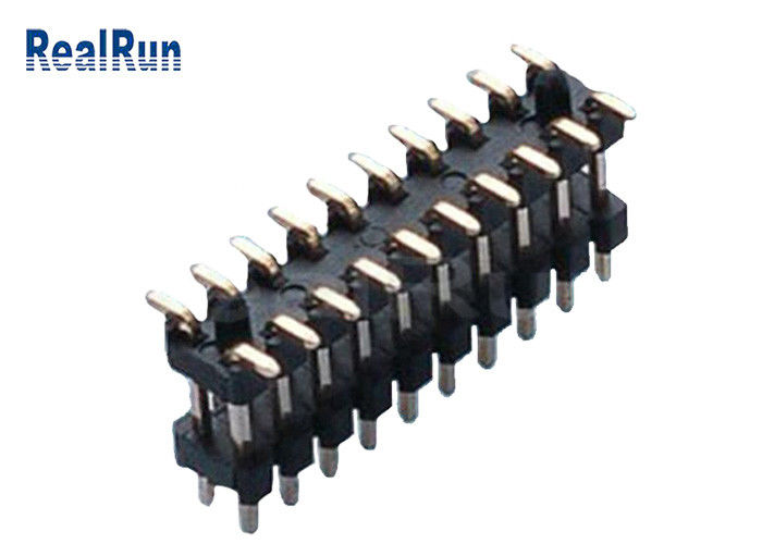 SMD 100P 20ポーランド人1.0*1.5mmの二重列ヘッダーのコネクター0.75A