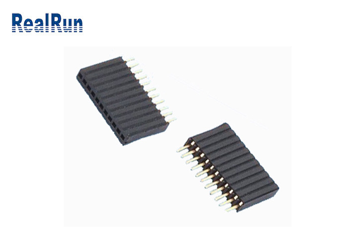 500VDC PA9T女性ヘッダーのコネクターLCP PBT PCBヘッダーのコネクター1×11P