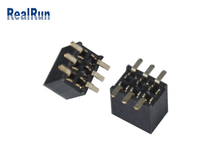 ISO9001コネクターに乗る女性ヘッダーのコネクター1.27mm PCBの表面の台紙板