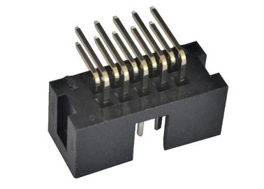 2.54mmの箱ヘッダーのコネクター90程度ヘッダー ピン500V抵抗電圧