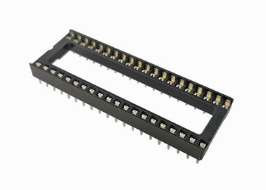 2.54mmのピッチ7.62mmの表面の台紙のすくいのソケットのすくいの正方形ピンヘッダーの列